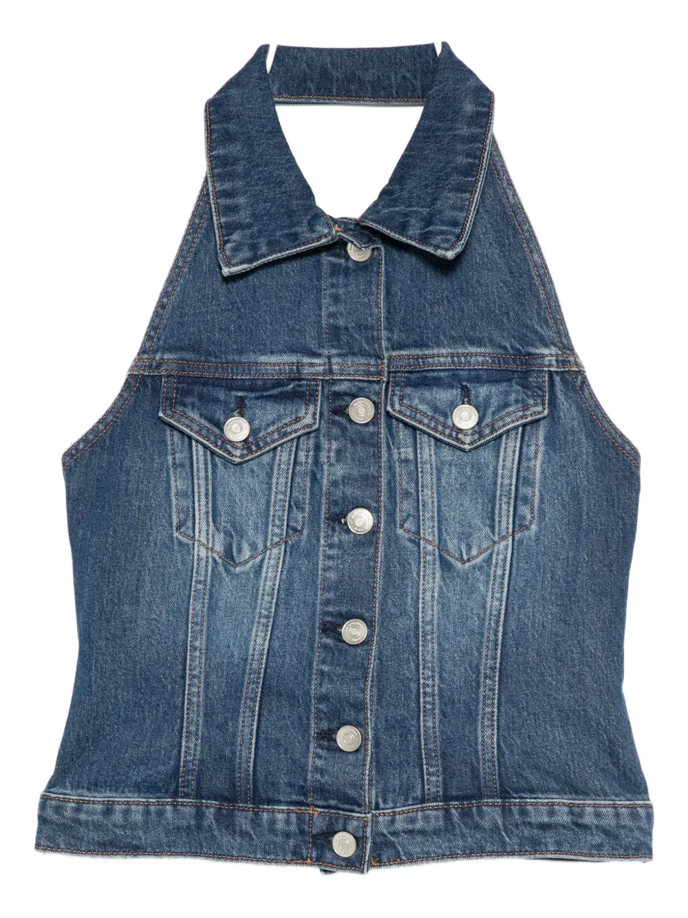 Reformation Top Luisa - Blu