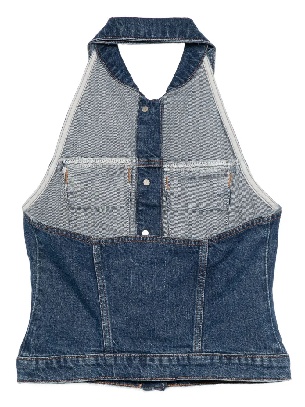 Reformation Luisa top - Blauw