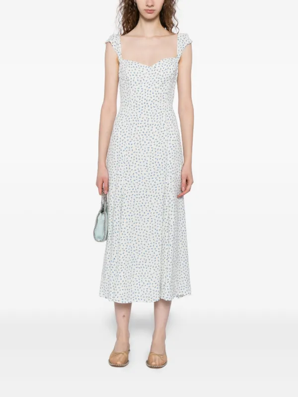 Reformation BRYSON Dress | White | FARFETCH