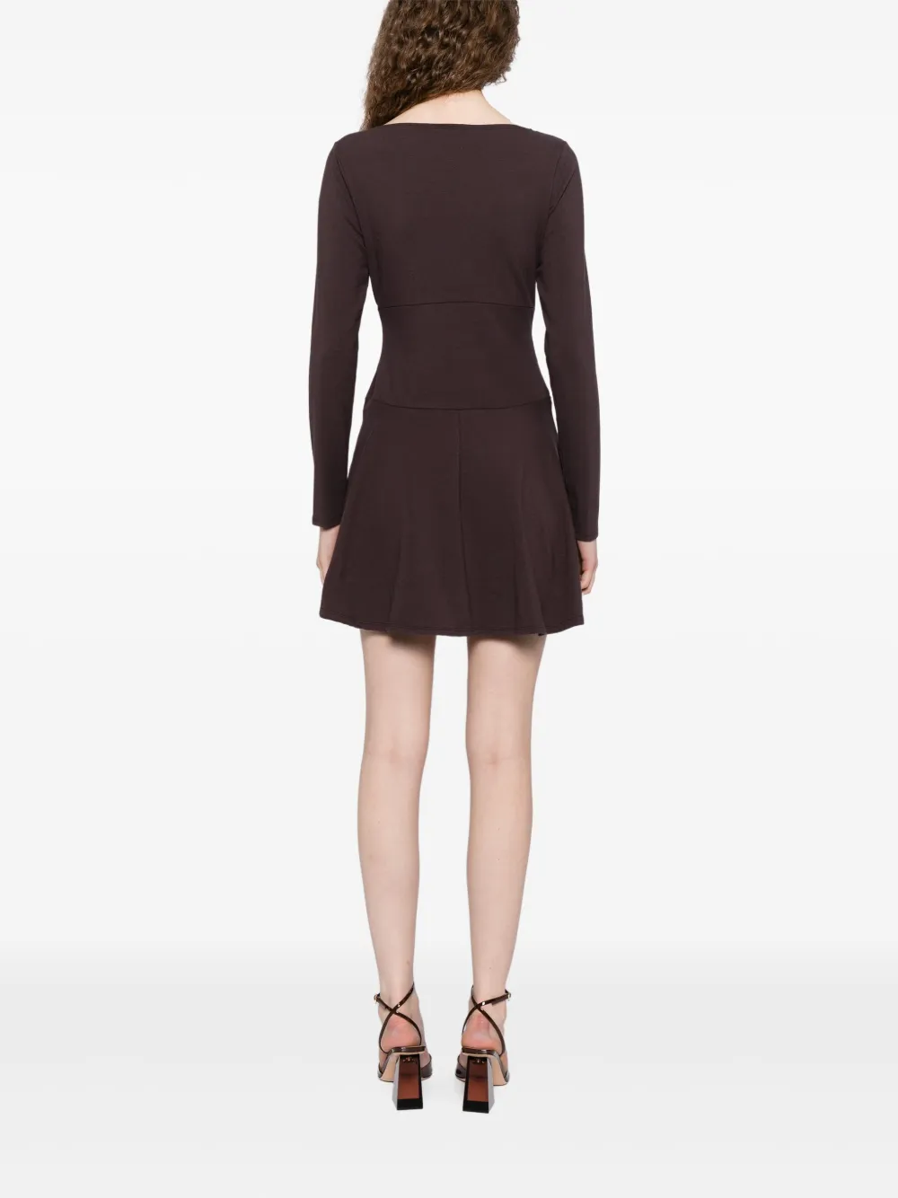 Reformation Melissa jurk Bruin