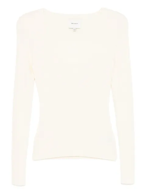 Reformation top Valencia de lana merino