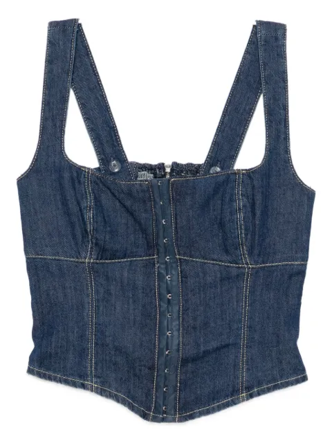 Reformation top de mezclilla Tagliatelle