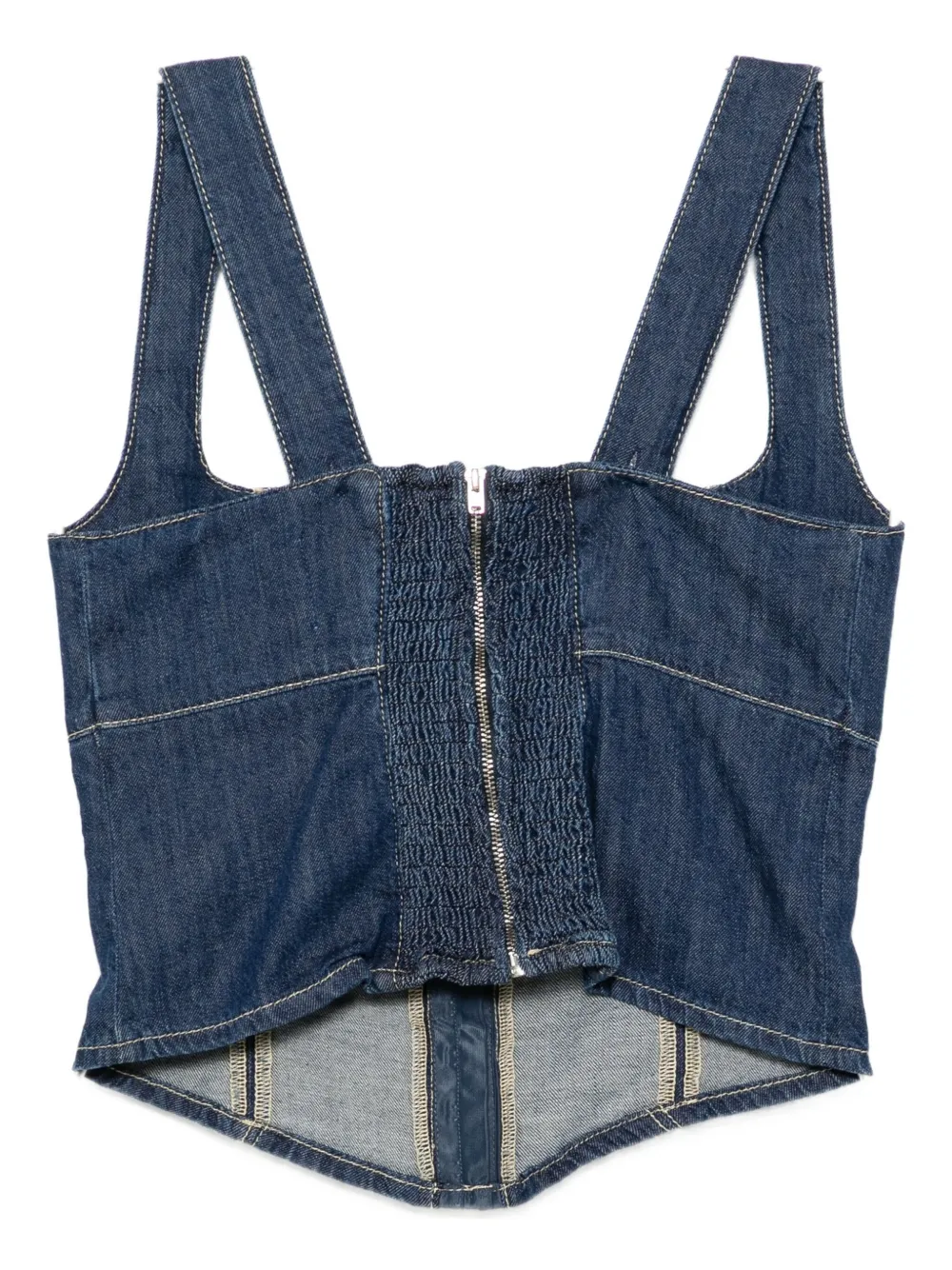Reformation Tagliatelle denim top | Vests & Tank Tops | Image 2