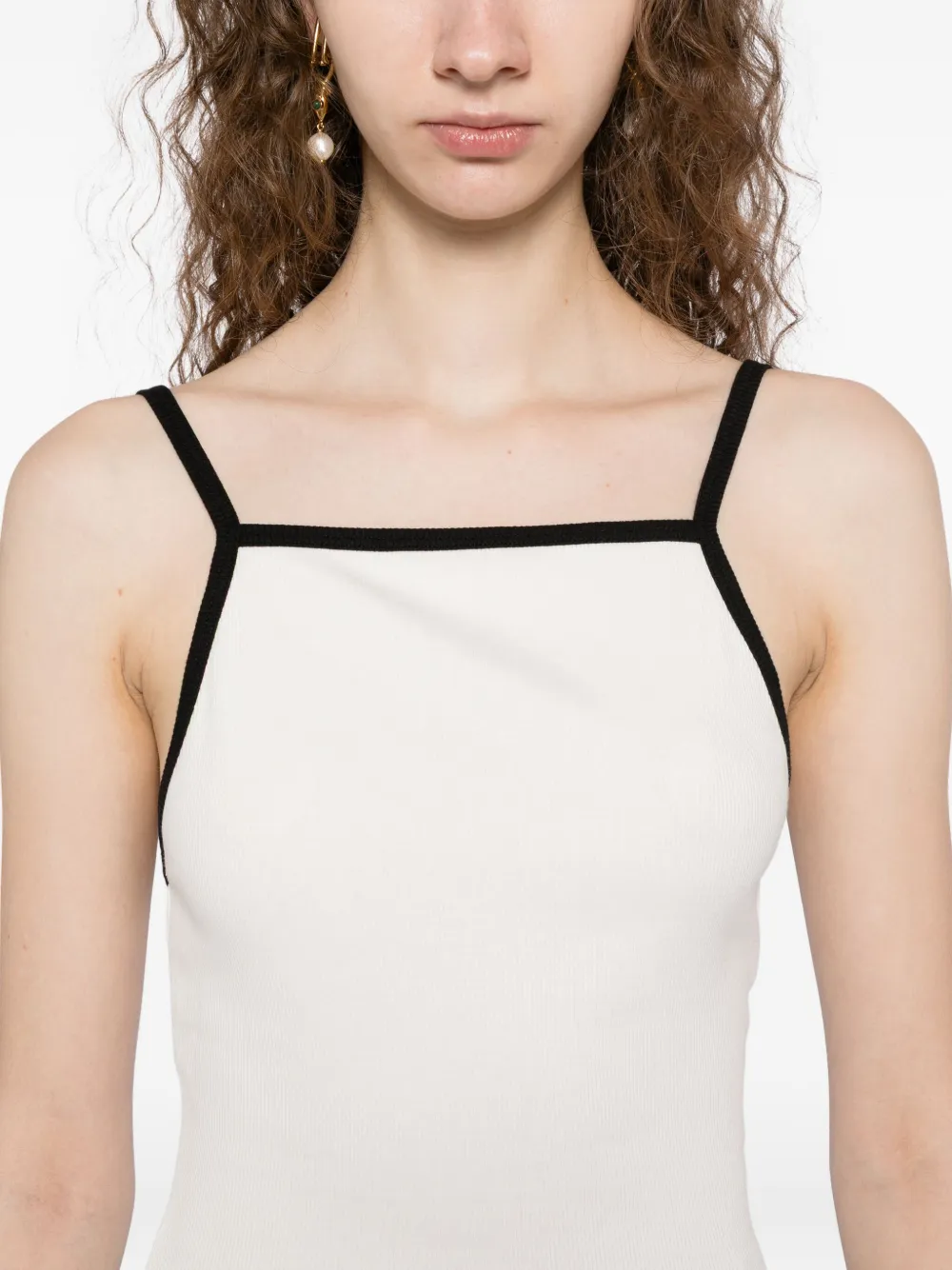 Reformation Arnie Tank Top In White