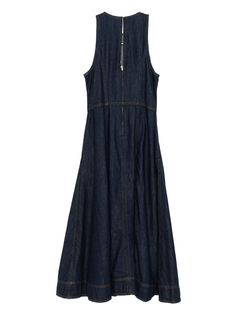 Reformation Pippa denim jurk - Blauw