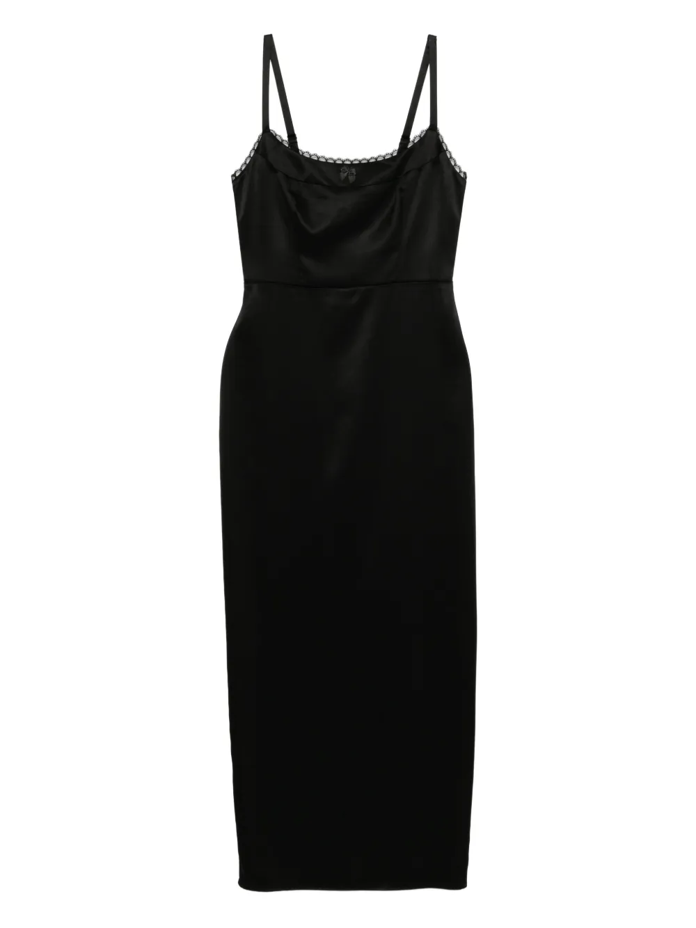 Reformation Lucy Stain Dress In Black