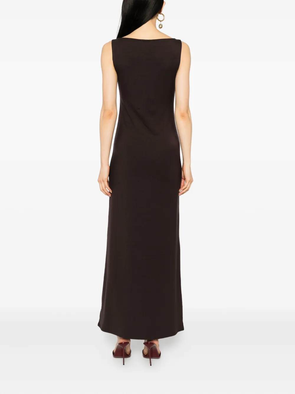 Reformation Raine jurk Bruin