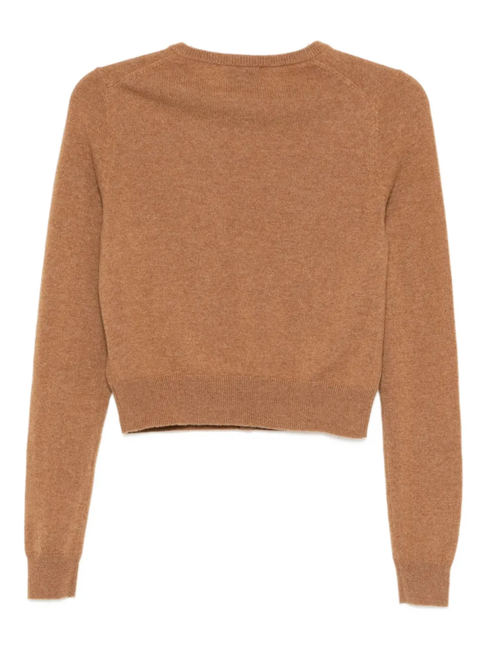 Reformation Caspia Cardigan In Brown