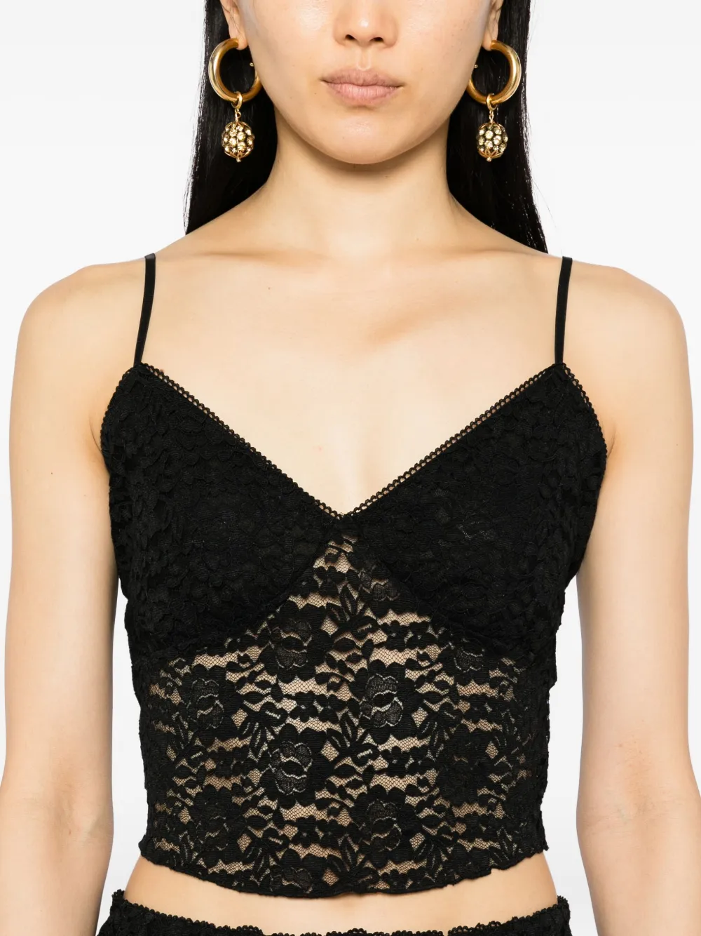 Reformation Geneva Knitted Set In Black