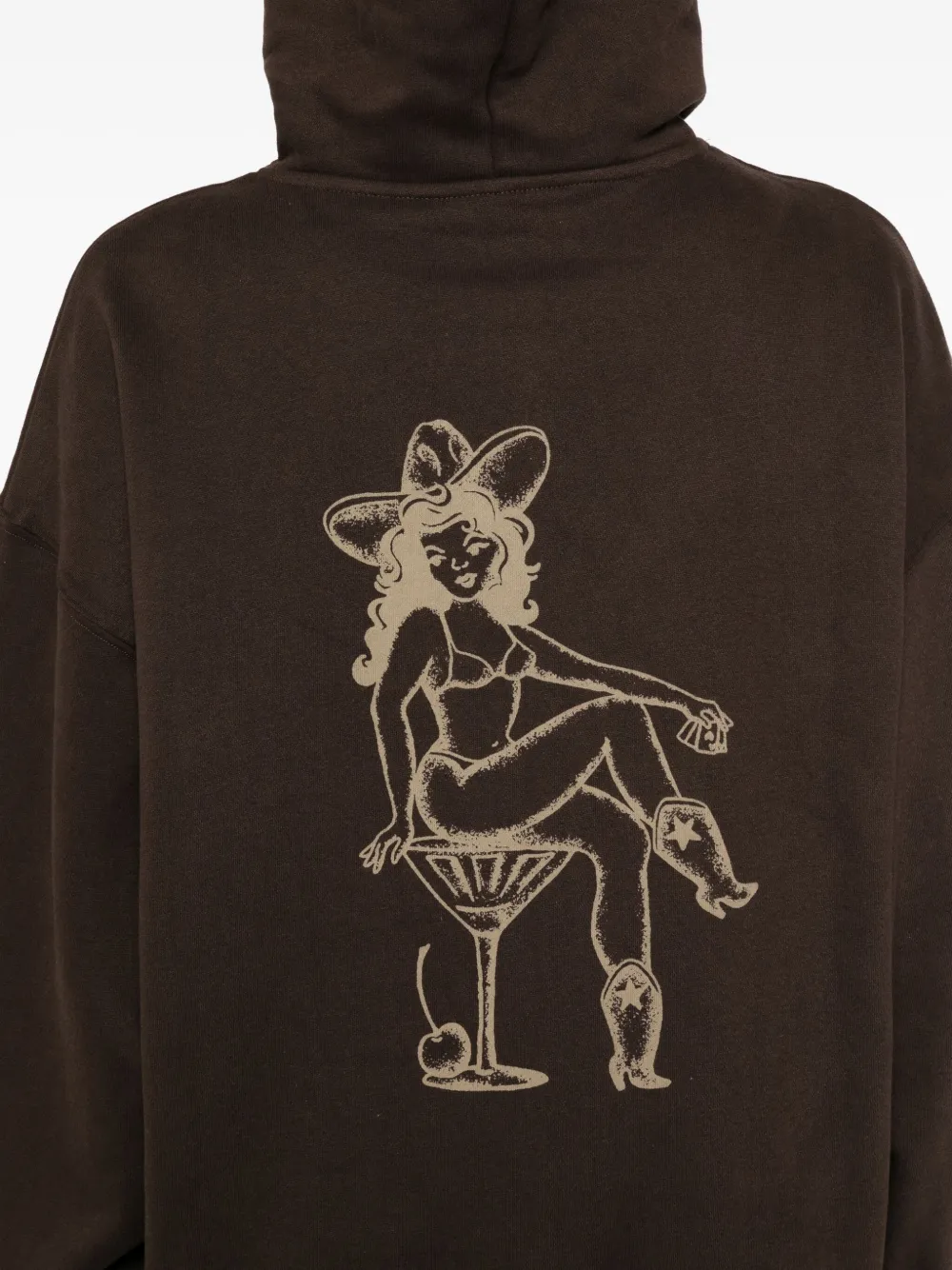 Reformation Tessa hoodie Bruin