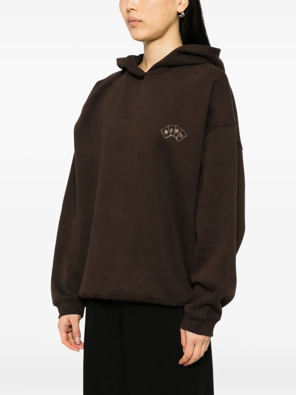 Reformation Tessa hoodie Bruin