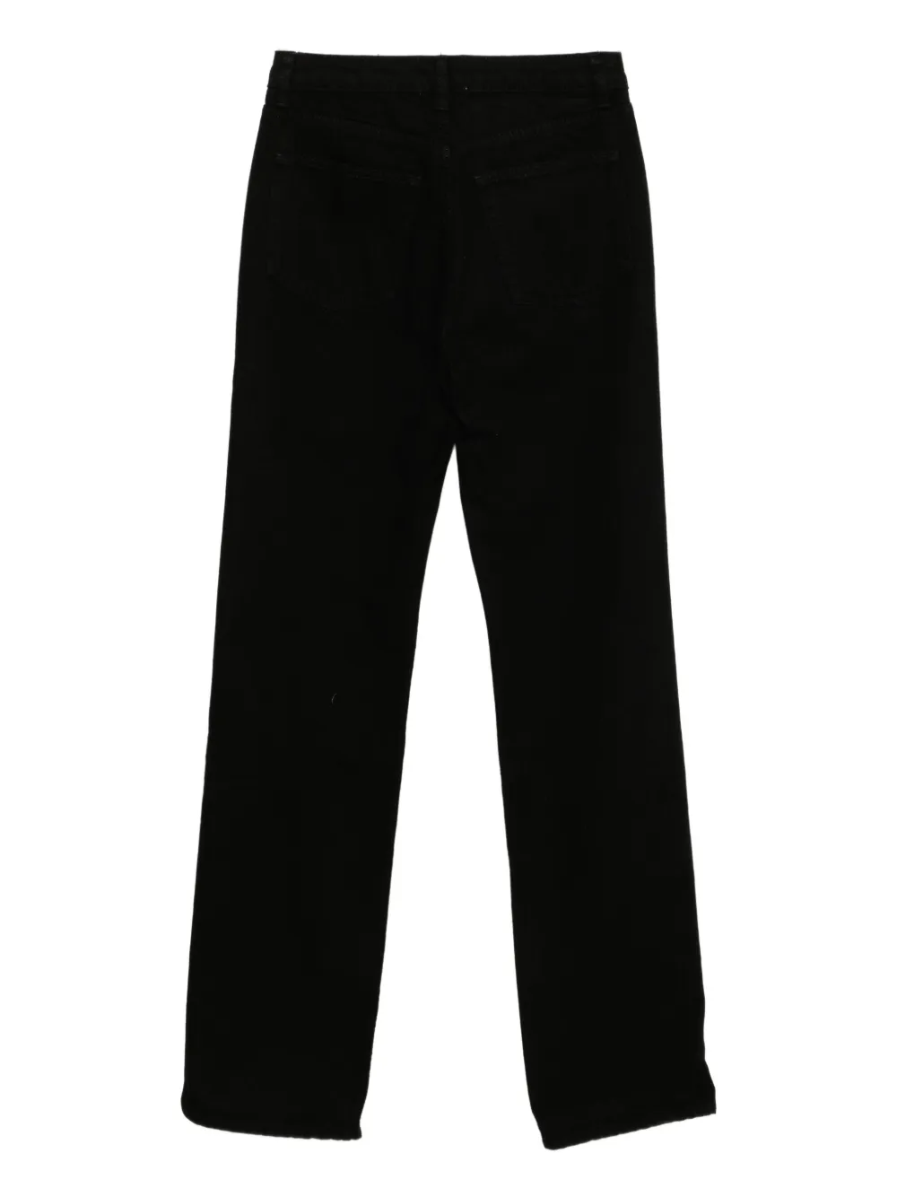 Reformation Cynthia straight jeans - Zwart