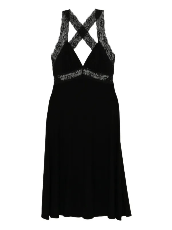 Reformation London Dress | Black | FARFETCH AO