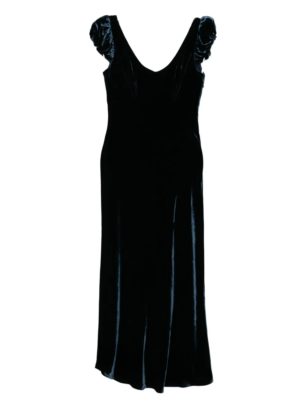 Reformation Abito Rhia - Blu