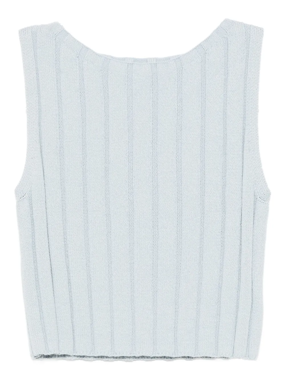 Reformation Callie Tank Top In Blue