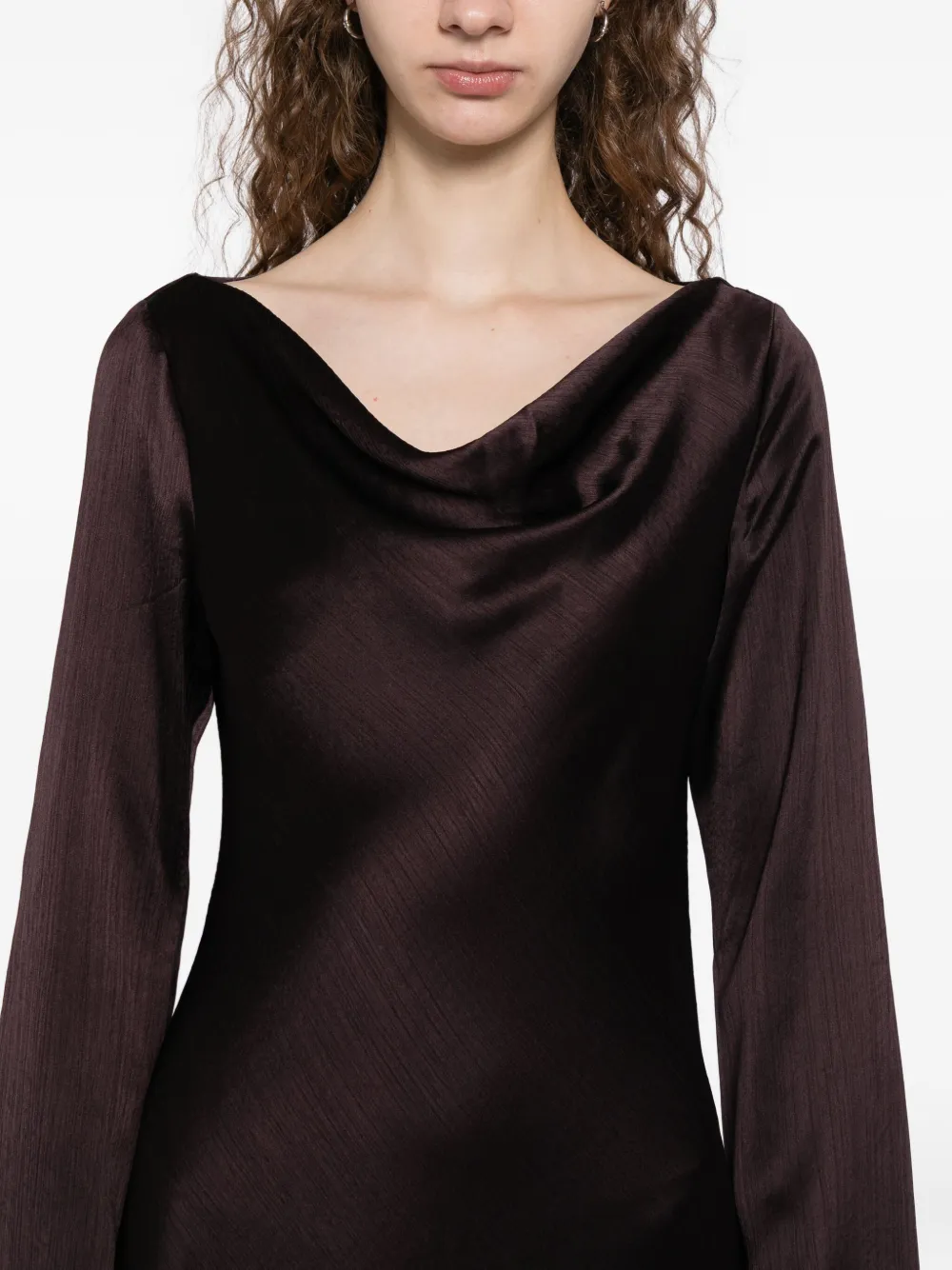 Reformation PIKE jurk Bruin