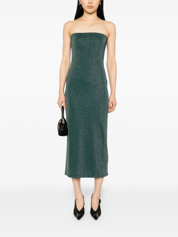 Reformation Ryden Dress | Green | FARFETCH GR