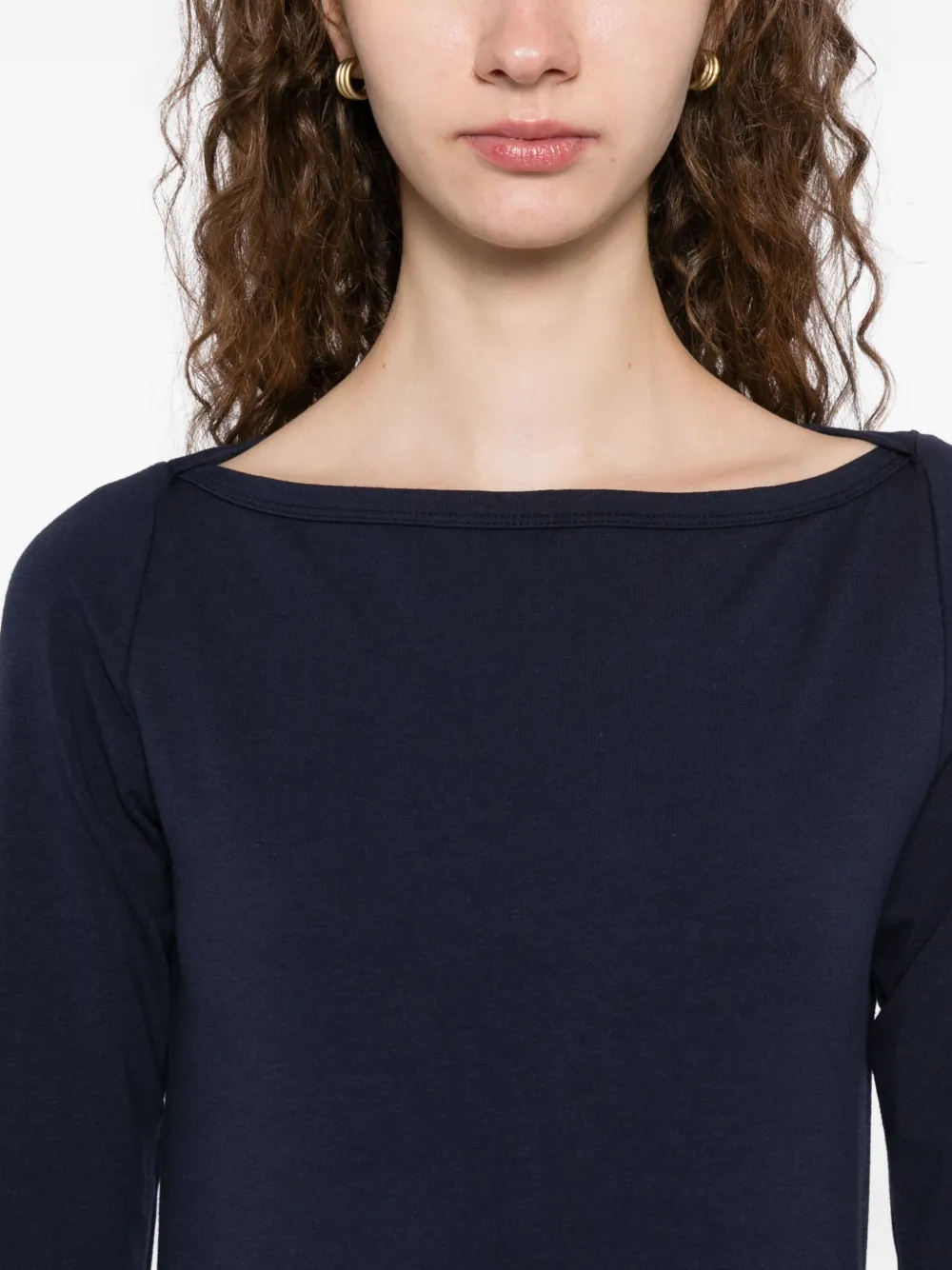 Reformation Robe En Maille Rocky In Blue