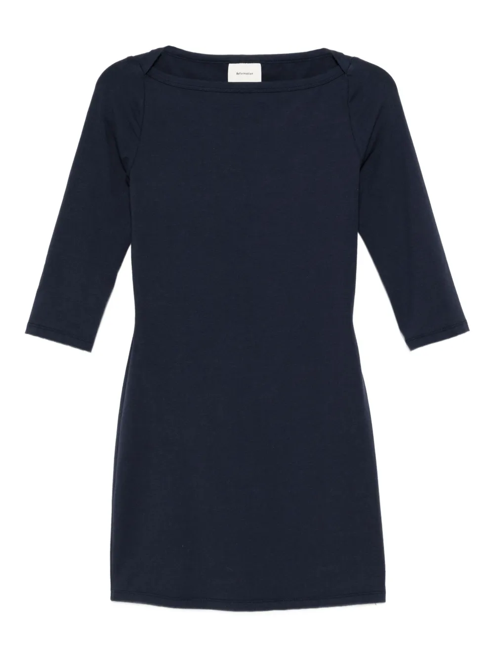 Reformation Robe En Maille Rocky In Blue