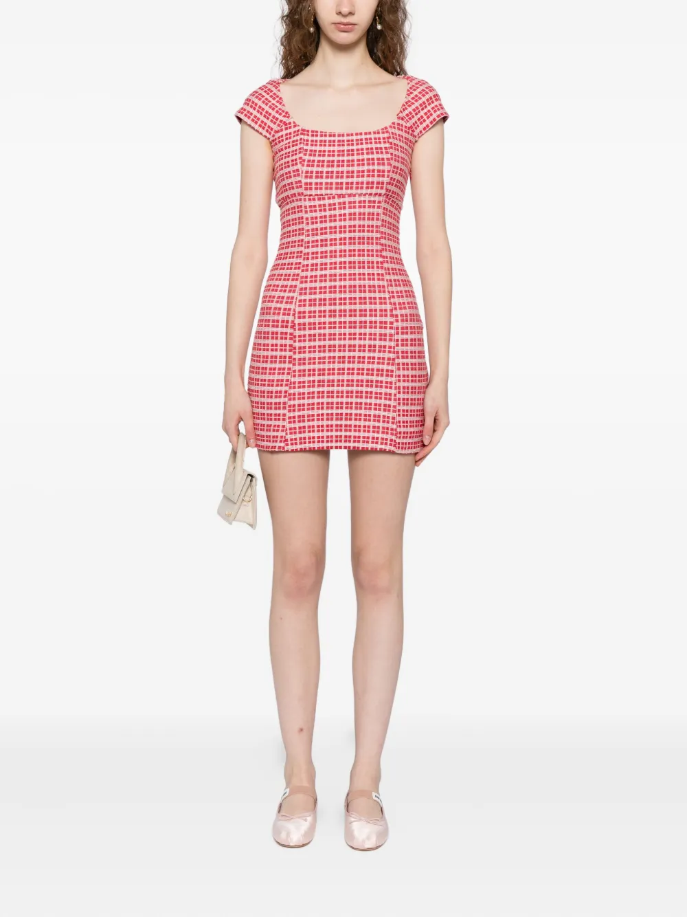 Reformation Xenia jurk - Roze