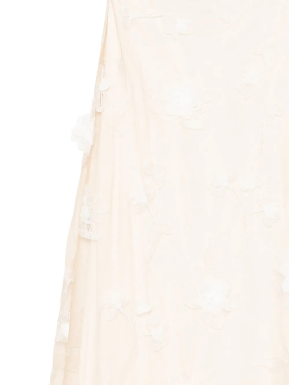 Reformation Gabriella Skirt In Neutral