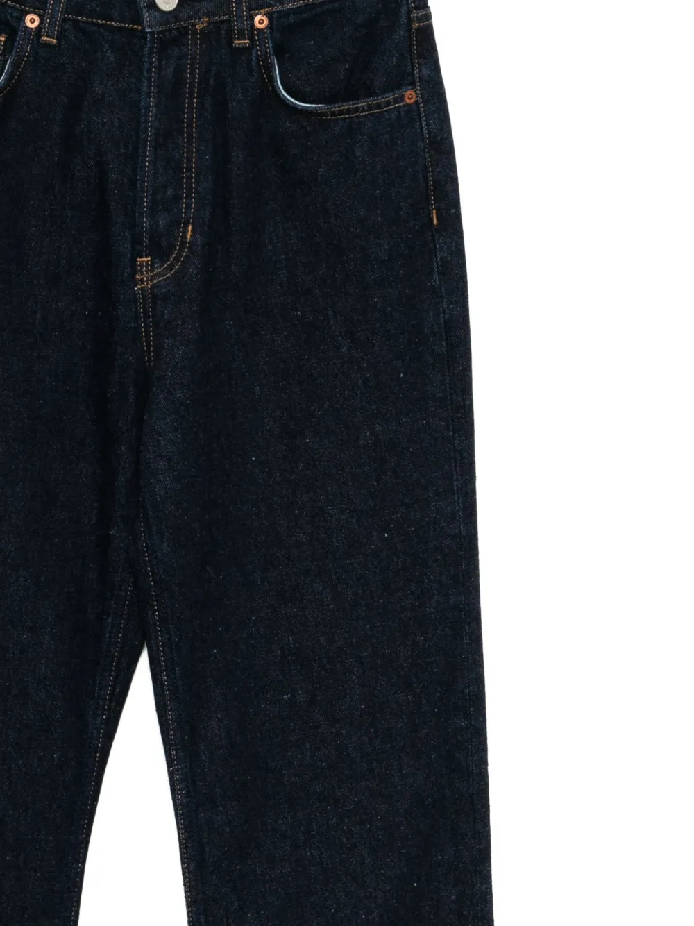 Reformation Cynthia Straight-leg Jeans In Blue