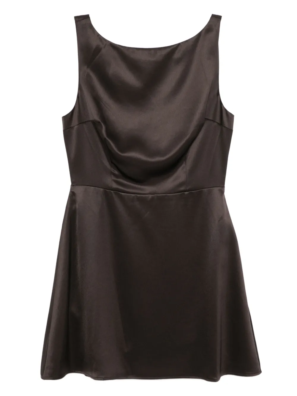 Reformation Zenni Dress In Brown