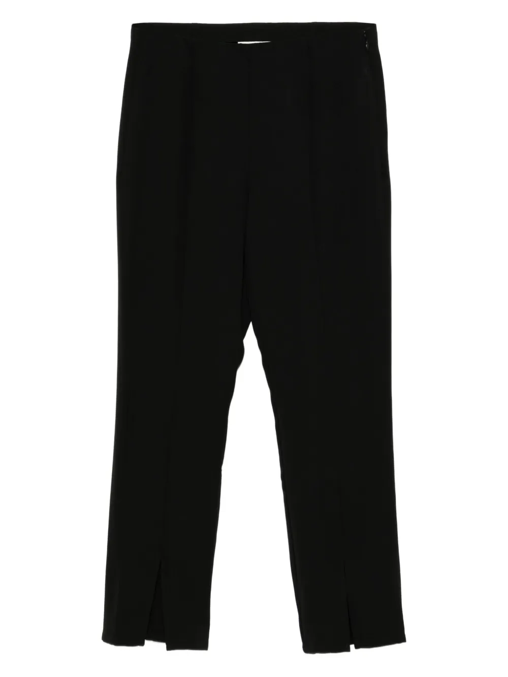 Reformation Pierre Mid Rise Pants In Black