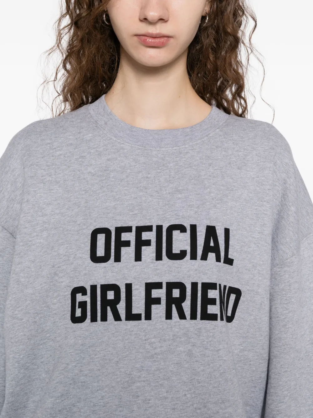 Reformation Sweater met print Grijs