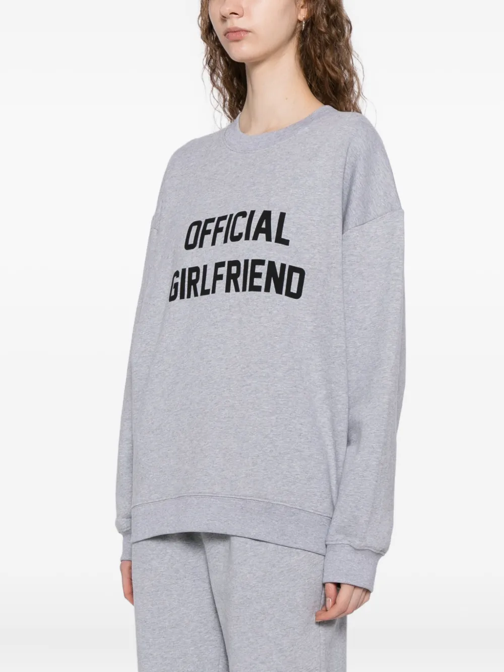 Reformation Sweater met print Grijs