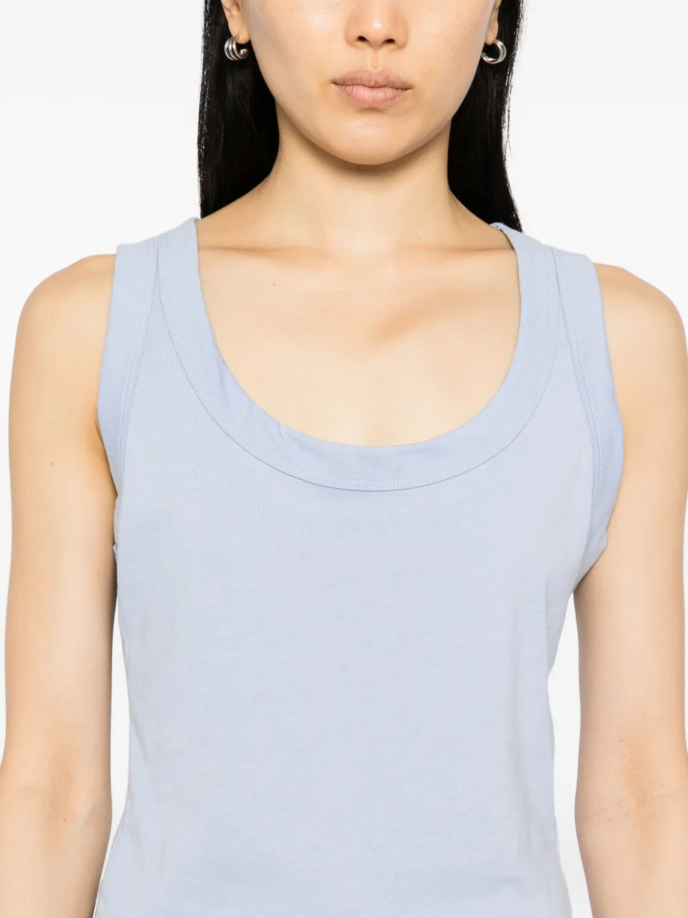 Reformation Seline tanktop Blauw