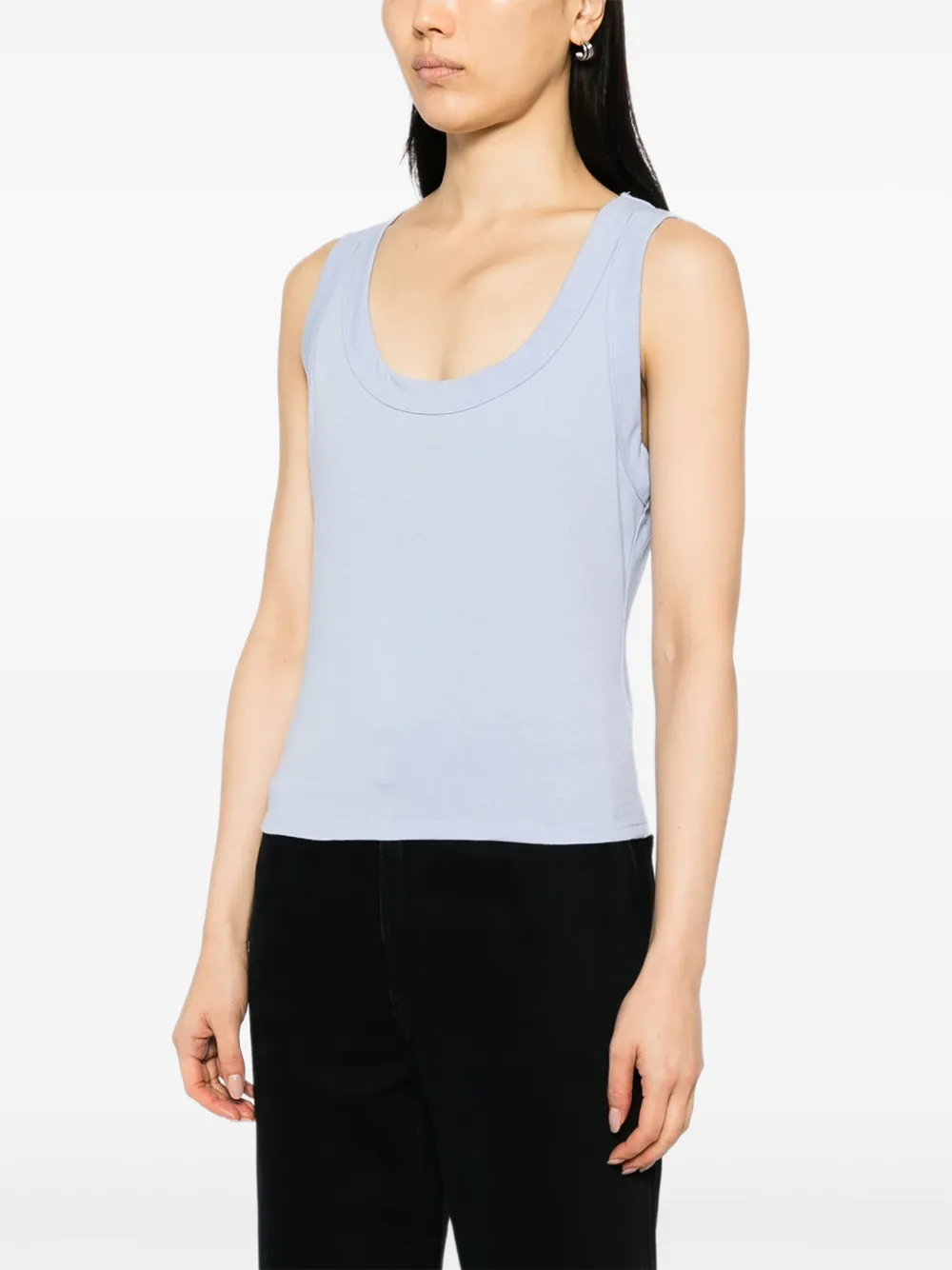 Reformation Seline tanktop Blauw