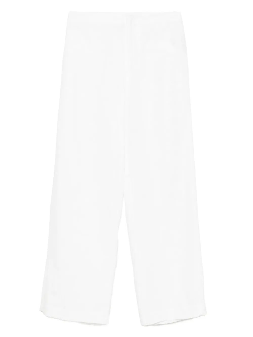Reformation Joni Linen Cropped Pants In White