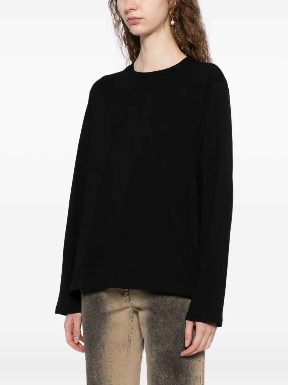 Reformation Asher T-shirt In Black