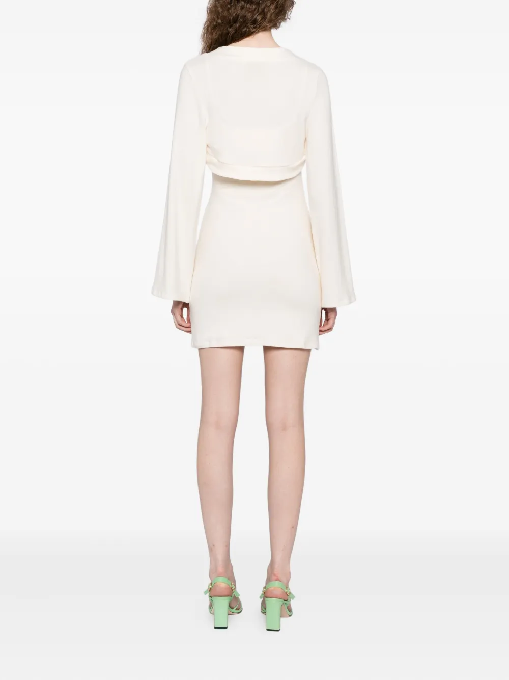 Reformation Chloe Knit Dress Set In White