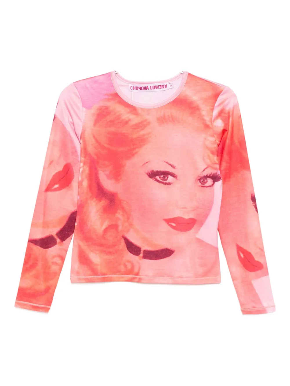 Chopova Lowena Pinky T-shirt In Multi