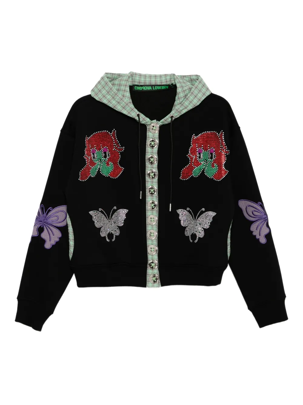Chopova Lowena Berg hoodie | Black | Image 1