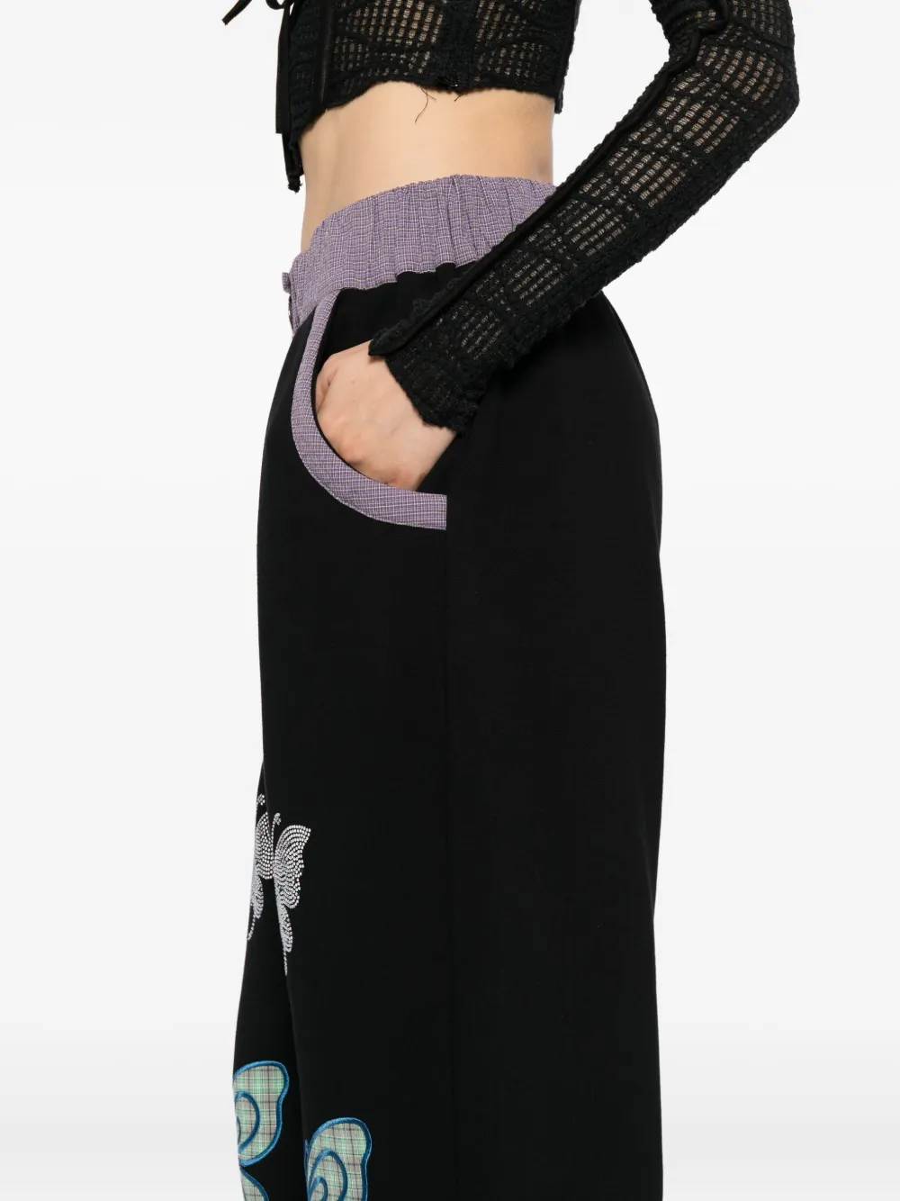Chopova Lowena Quimby Joggers In Black