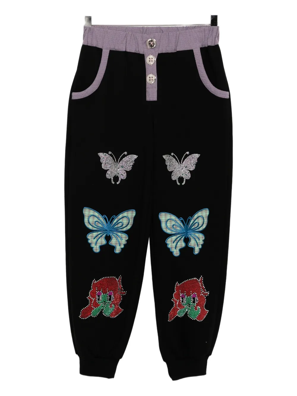 Chopova Lowena Quimby Joggers In Black