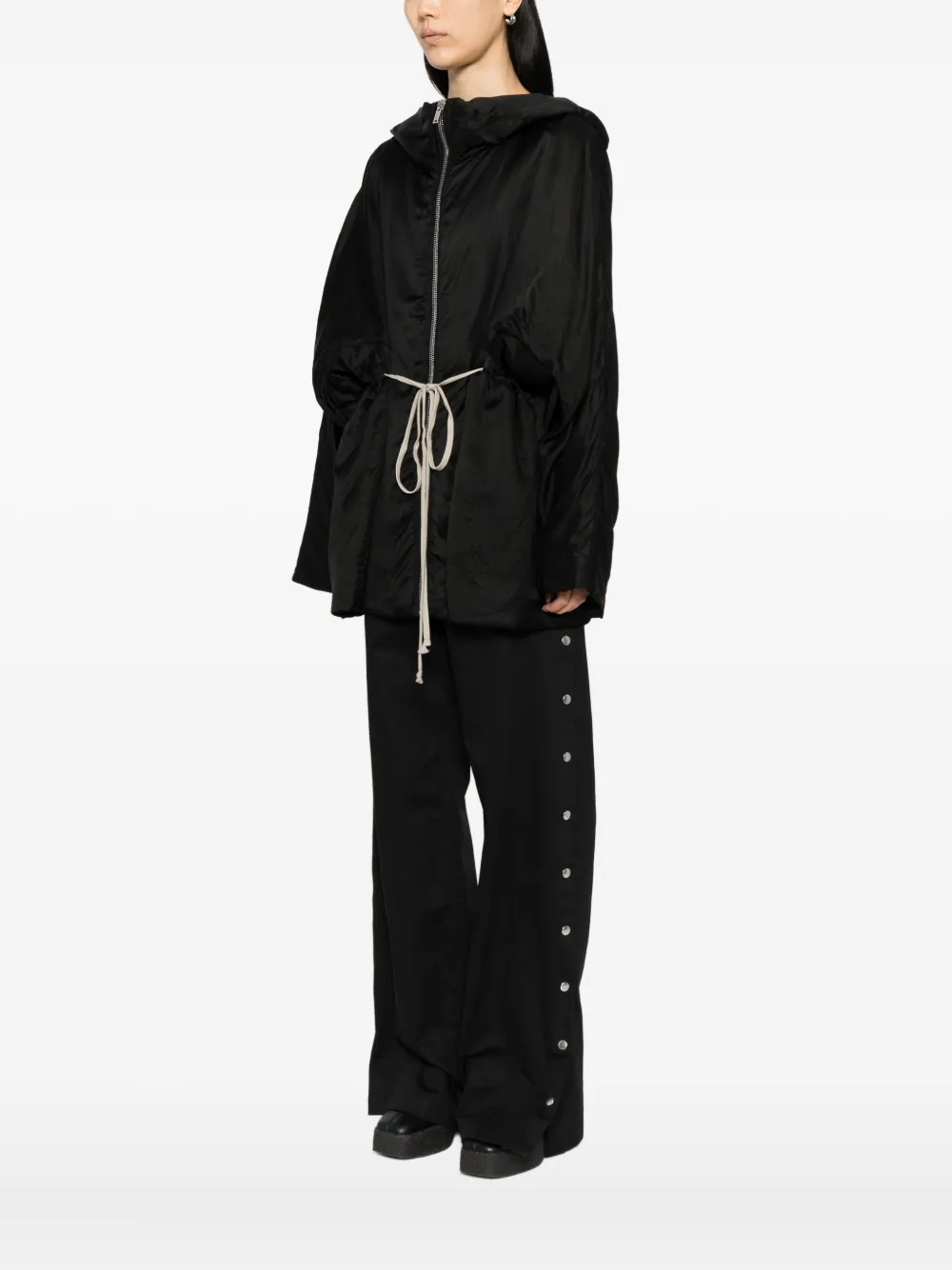 Rick Owens Jack met trekkoord Zwart