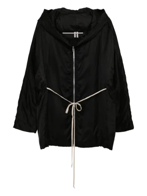 Rick Owens drawstring-hem jacket