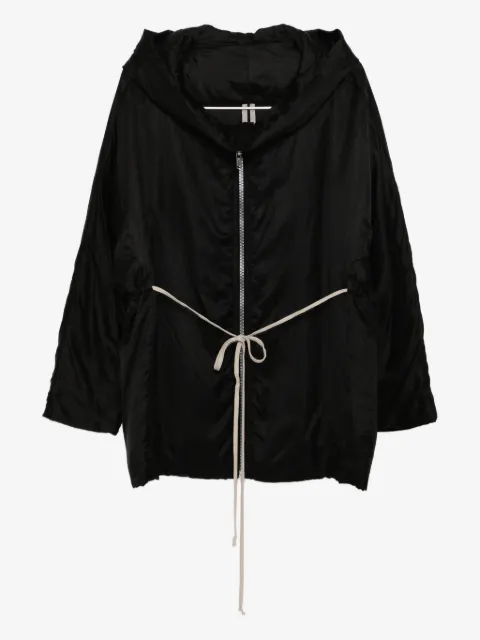 Rick Owens chamarra con dobladillo con cordones