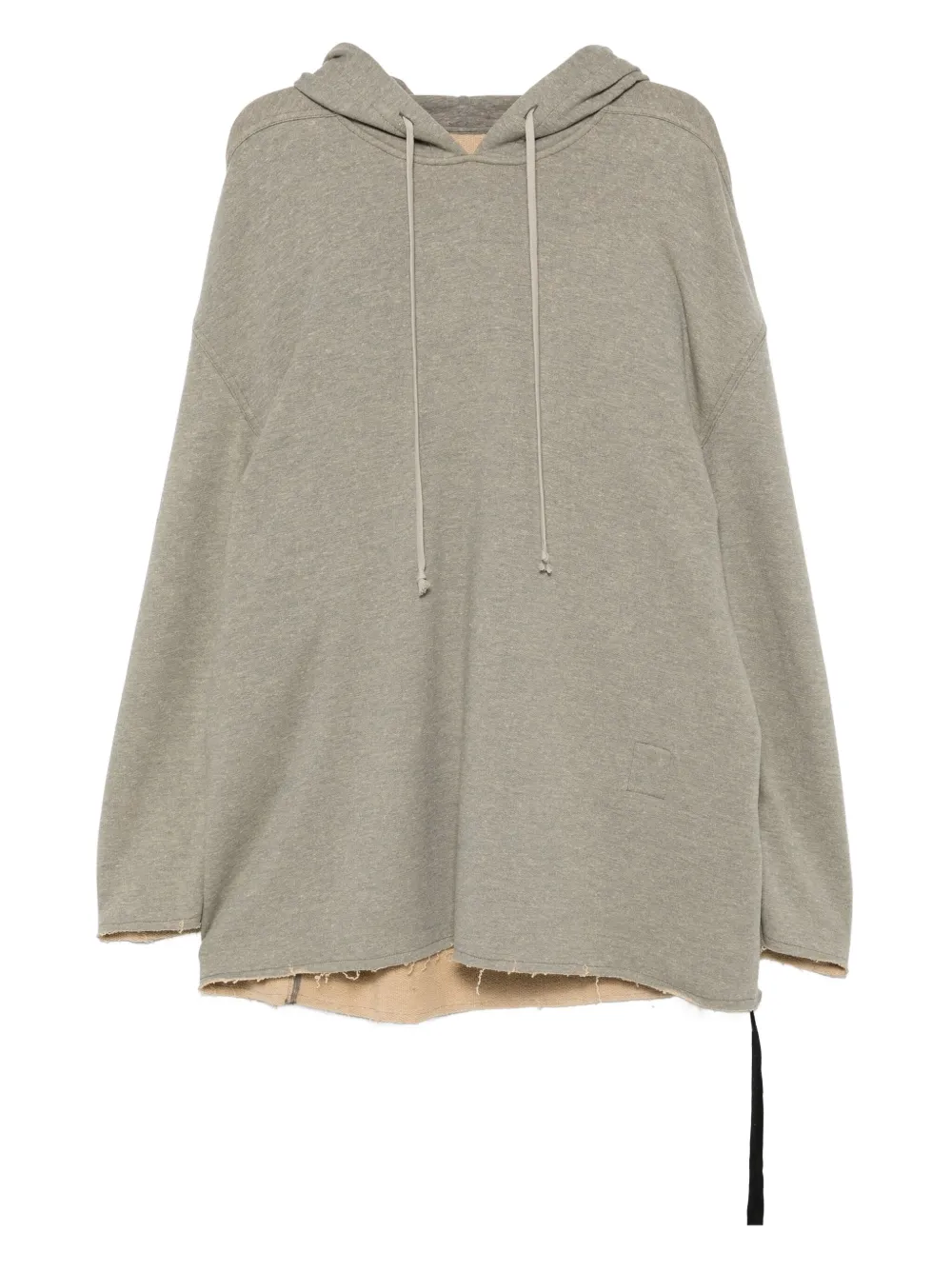 Rick Owens DRKSHDW faded-effect hoodie | Grey | Image 1