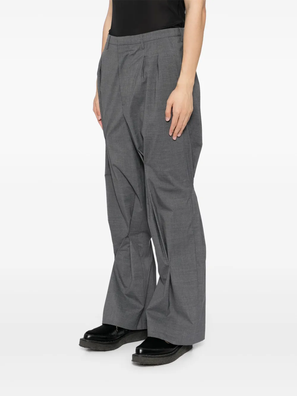 Masu Warp Trousers In Gray