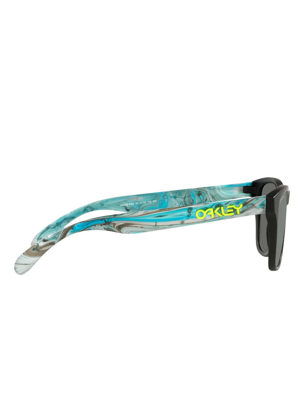 OAKLEY KID Zonnebril met marmer-effect Zwart