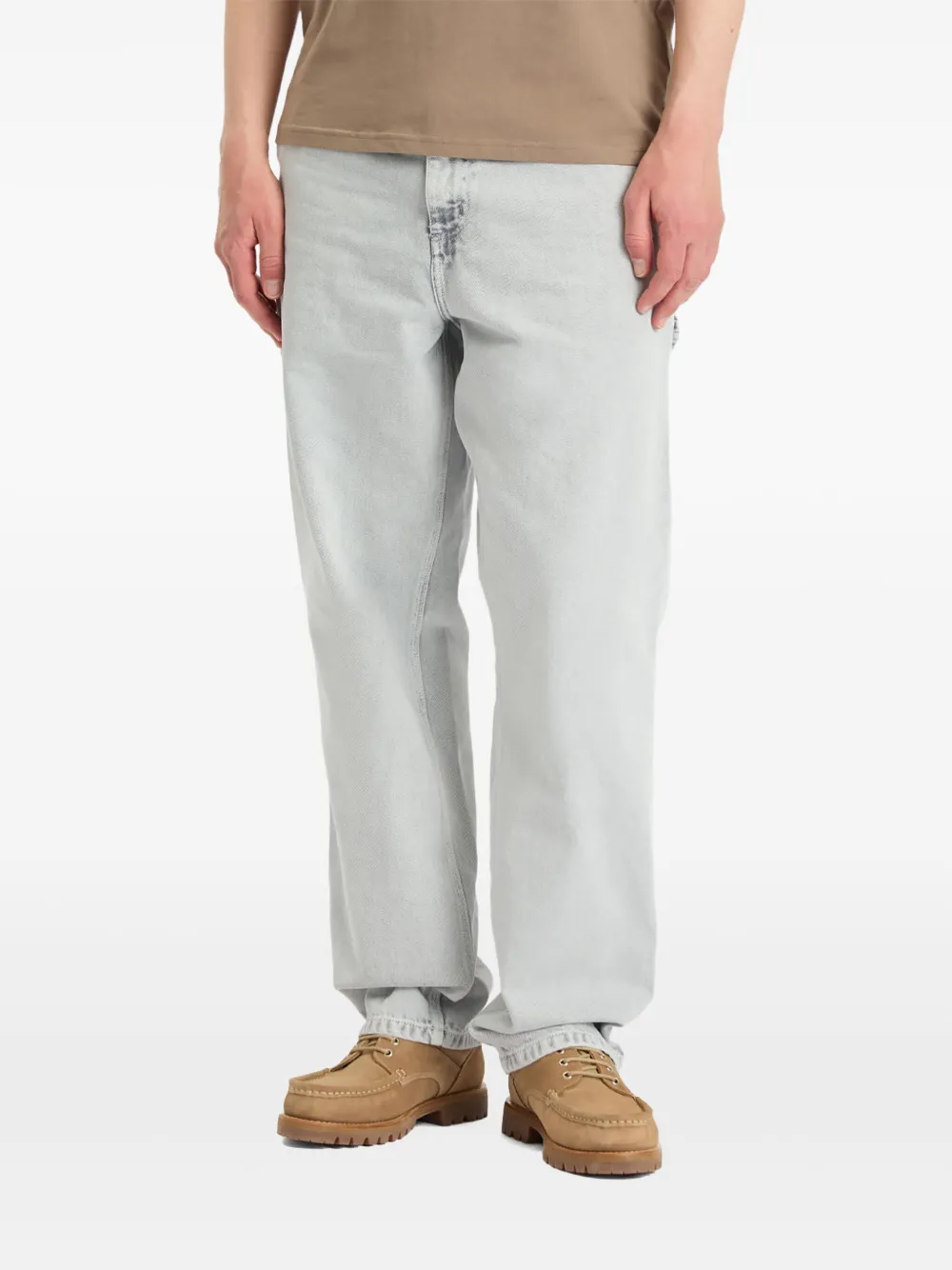 Carhartt WIP side-pocket cotton jeans Blauw