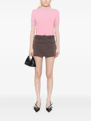 ❤️25秋新作 新品♡ SelfPortrait チェック柄ミニスカート♡　G01 Self-Portrait スカート通販 - FARFETCH