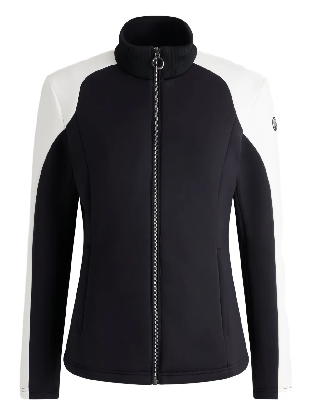 Fusalp colour-block ribbed-collar ski jacket | Black | Image 1