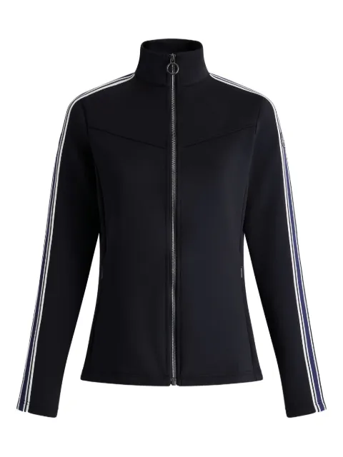 Fusalp stripe-detail zip-front ski jacket