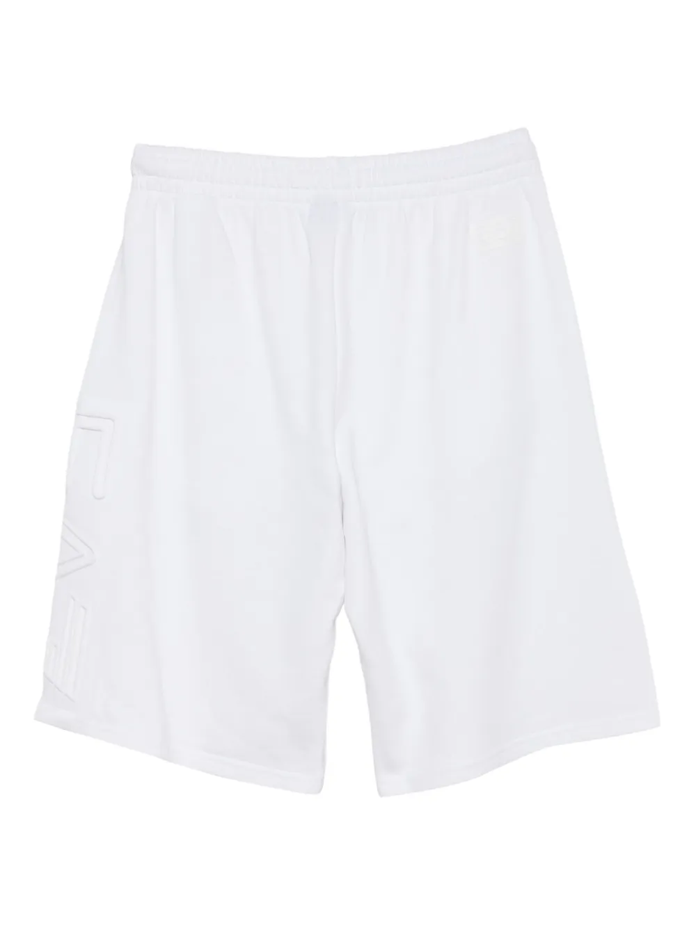 Ea7 Emporio Armani logo-embossed cotton shorts | Track & Running Shorts | Image 2
